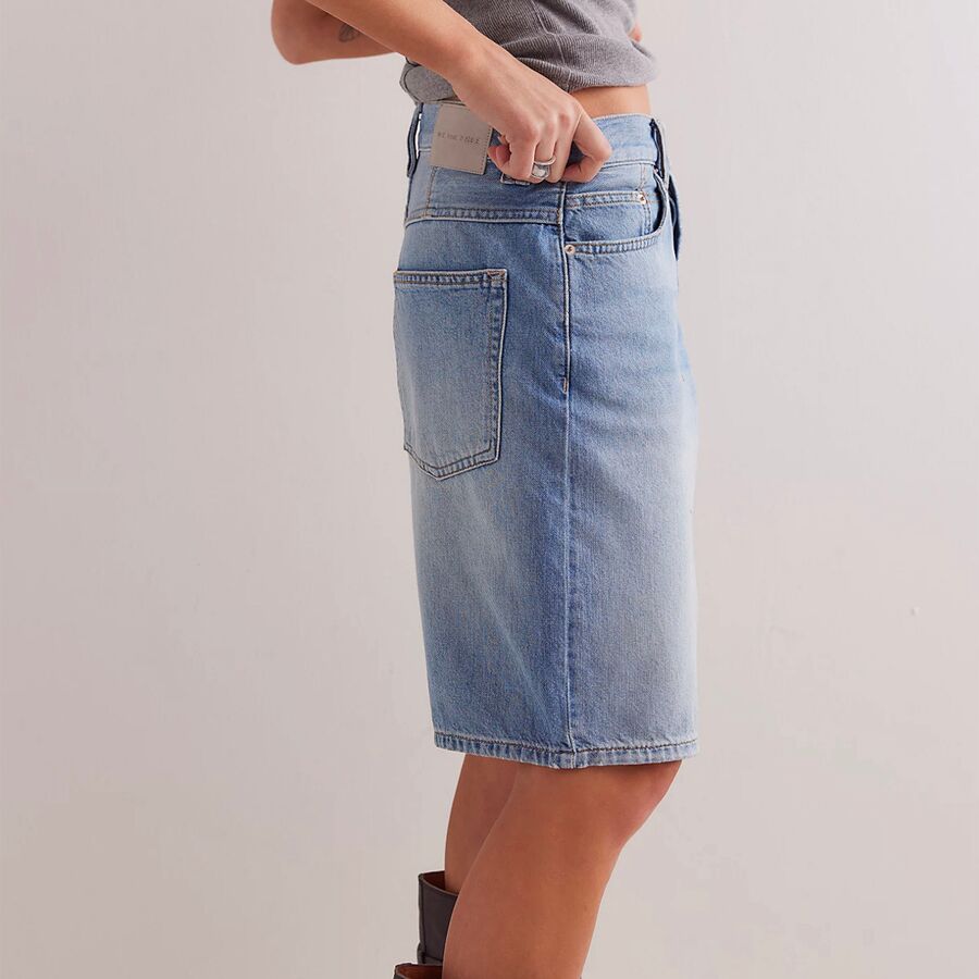 Free People Montana Short - Women's Cowgirl Blues
