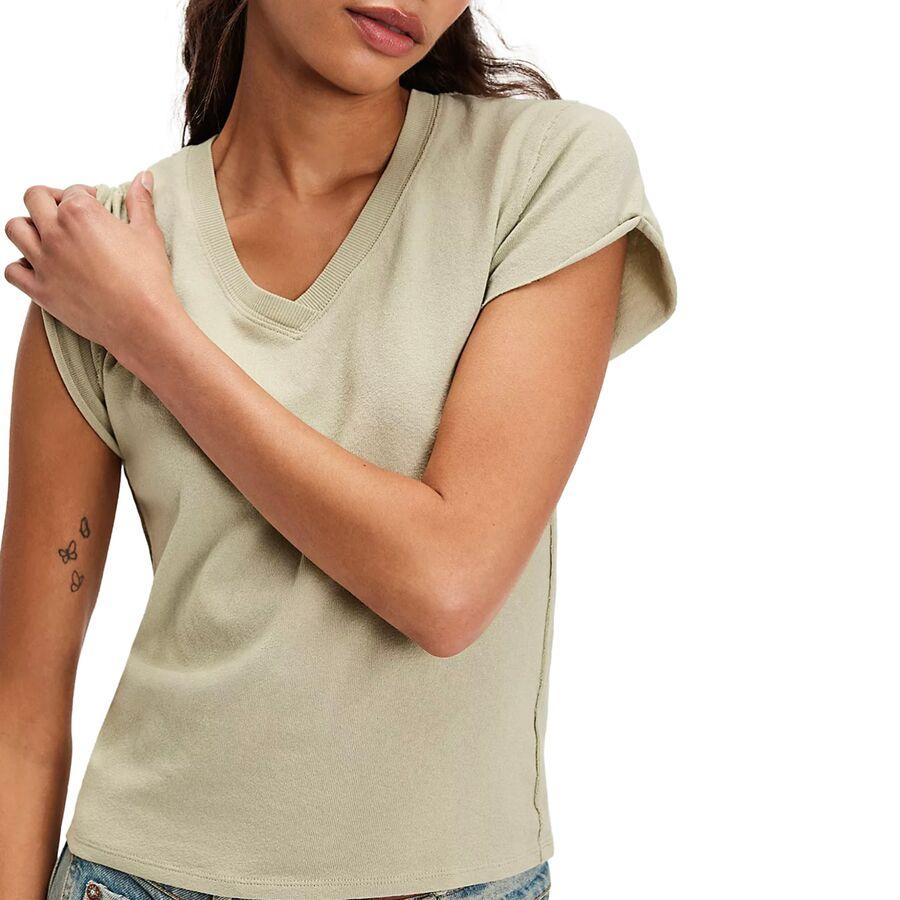 Free People The Tee That Got Away Shirt - Women's Washed Sage
