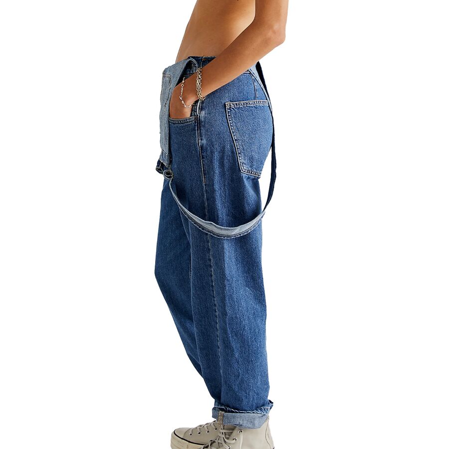 Free People Ziggy Denim Overall - Women's Sapphire Blue