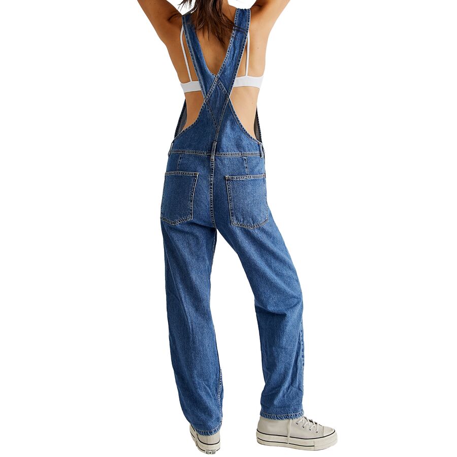 Free People Ziggy Denim Overall - Women's Sapphire Blue