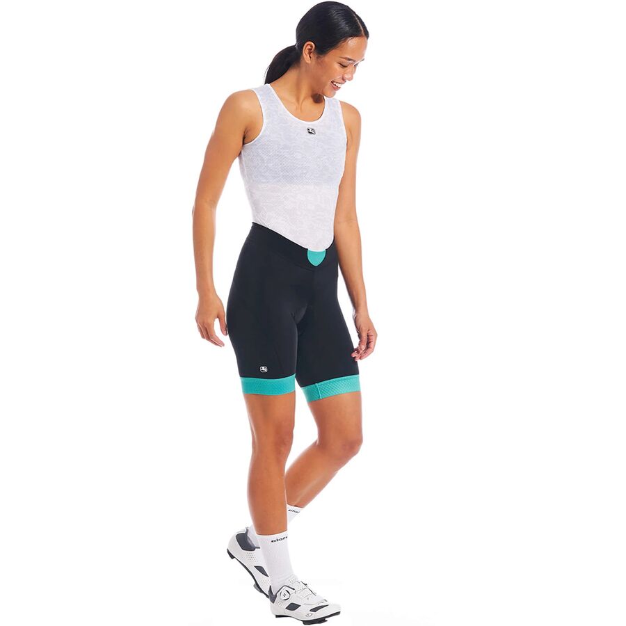 Giordana SilverLine Short - Women's Black/Sea Green