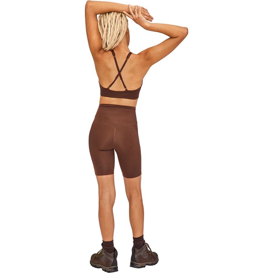 Girlfriend Collective High Rise Bike Short - Women's Earth
