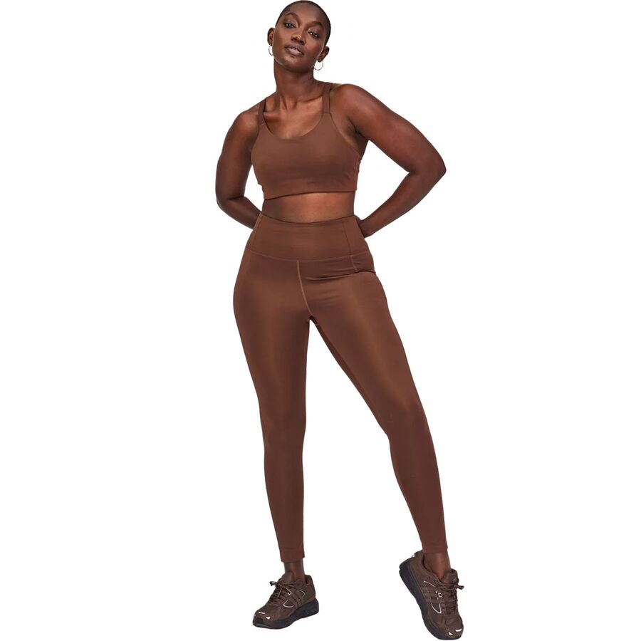 Girlfriend Collective High-Rise Compressive Legging - Women's Earth