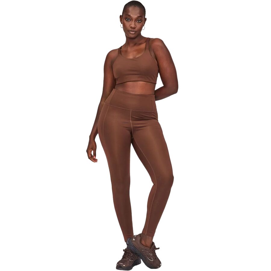 Girlfriend Collective High-Rise Compressive Legging - Women's Earth