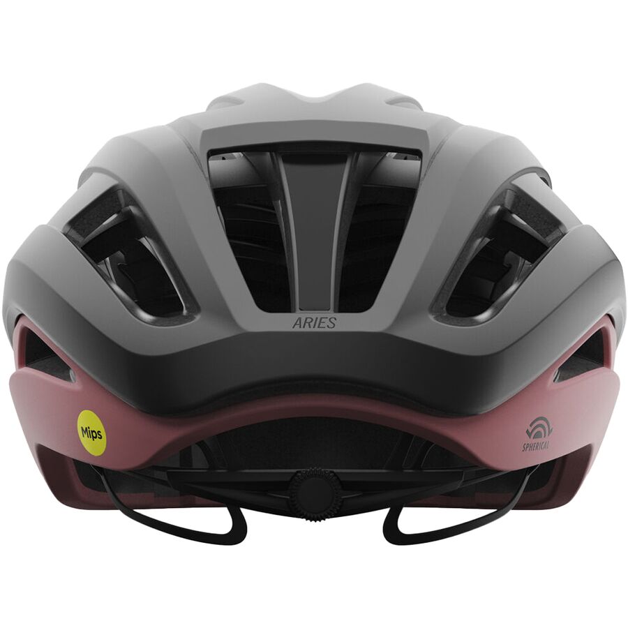 Giro Aries Spherical Helmet Matte Metallic Coal/Dusty Rose