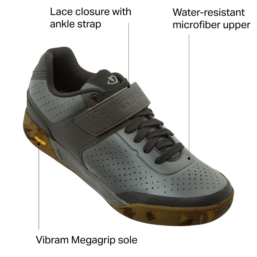 Giro Chamber II Cycling Shoe - Men's Dark Shadow/Black