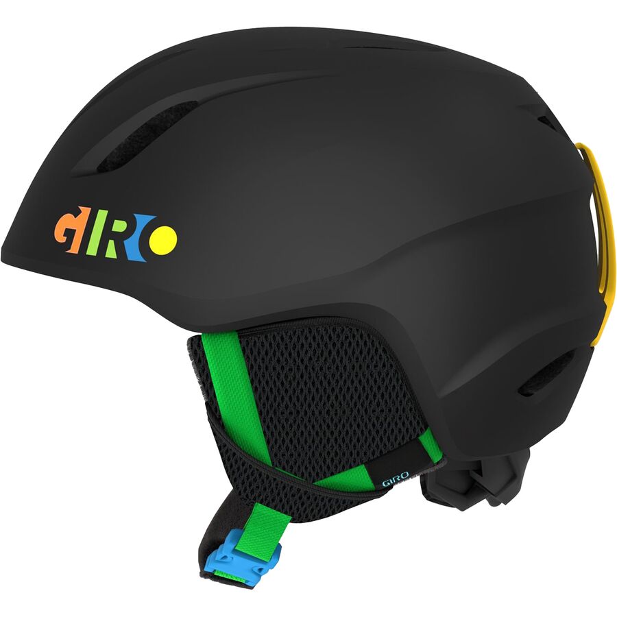 Giro Launch Helmet - Kids' Matte Black/Party Blocks