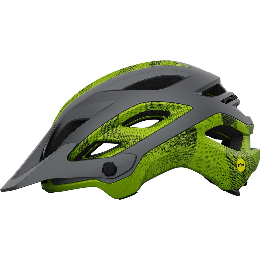 Giro Merit Spherical Helmet Matte Metallic Black/Ano Lime