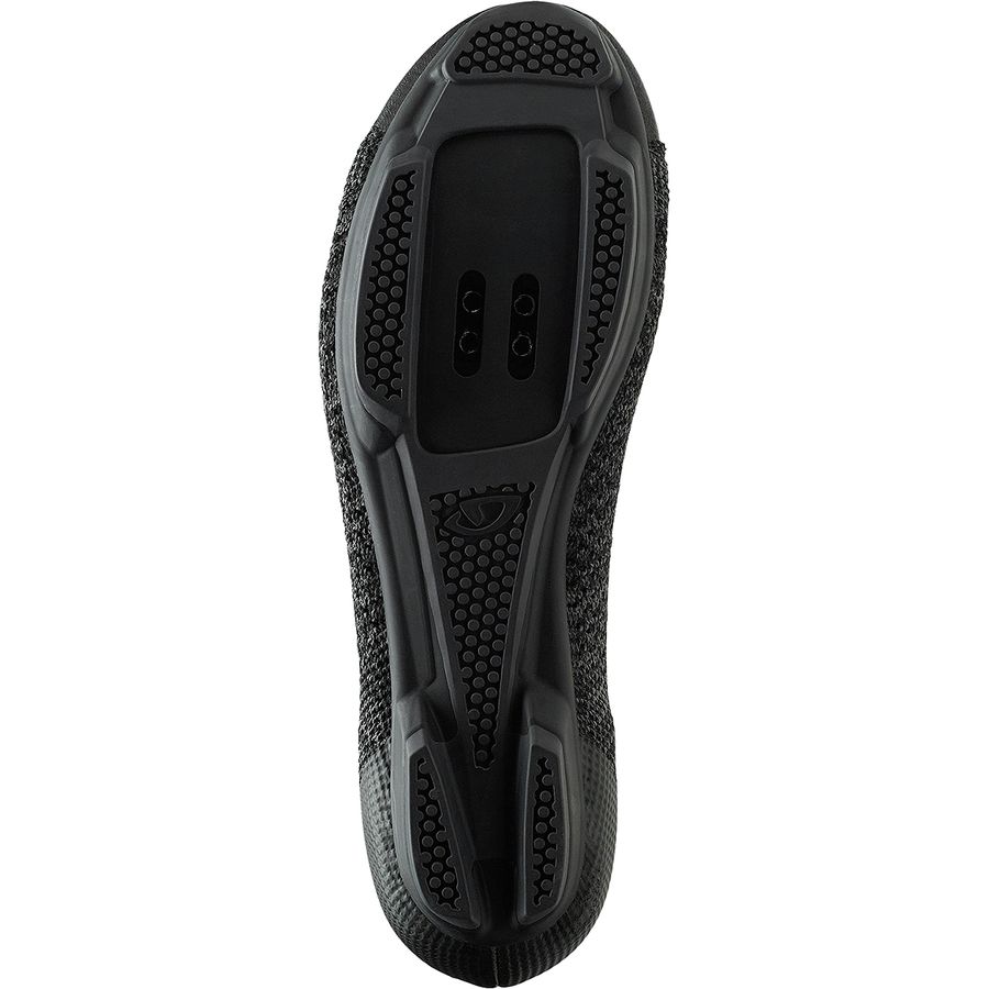 Giro Republic R Knit Cycling Shoe - Men's Black/Charcoal Heather
