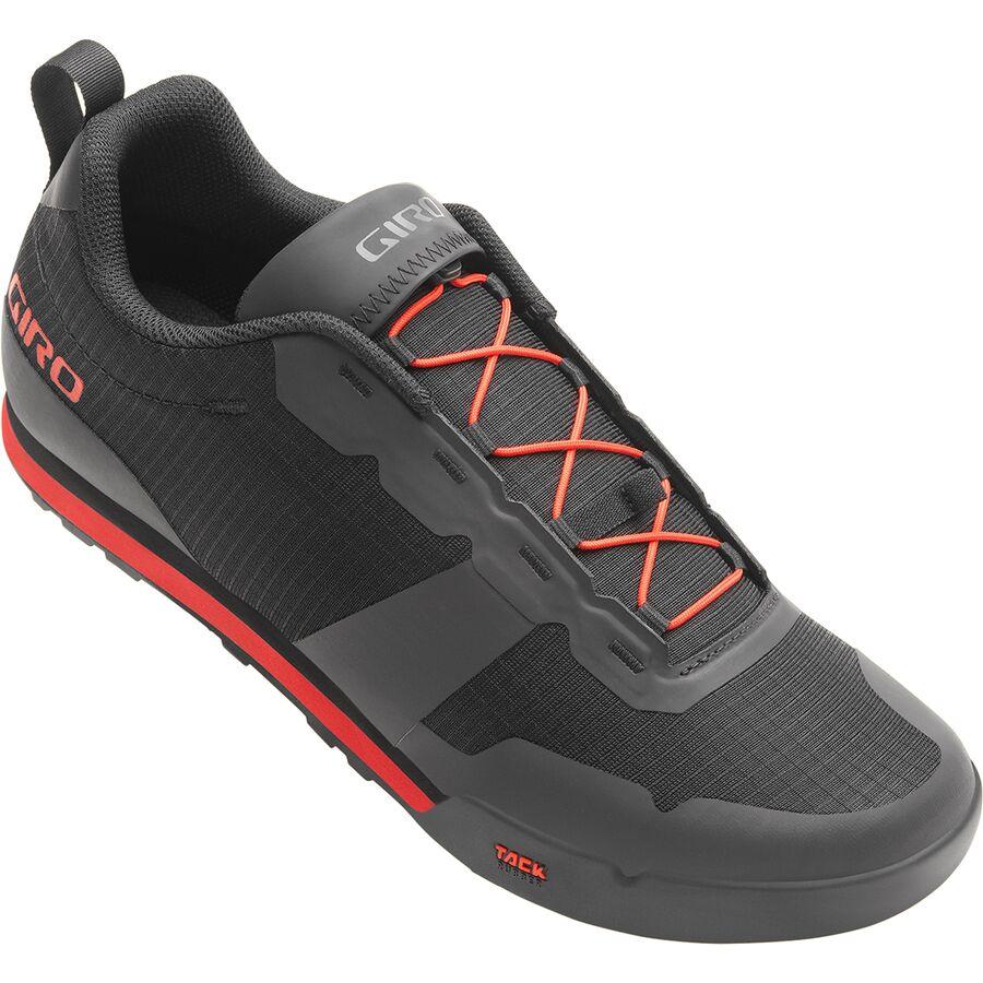 Giro Tracker Fastlace Mountain Bike Shoe - Men's Black/Bright Red