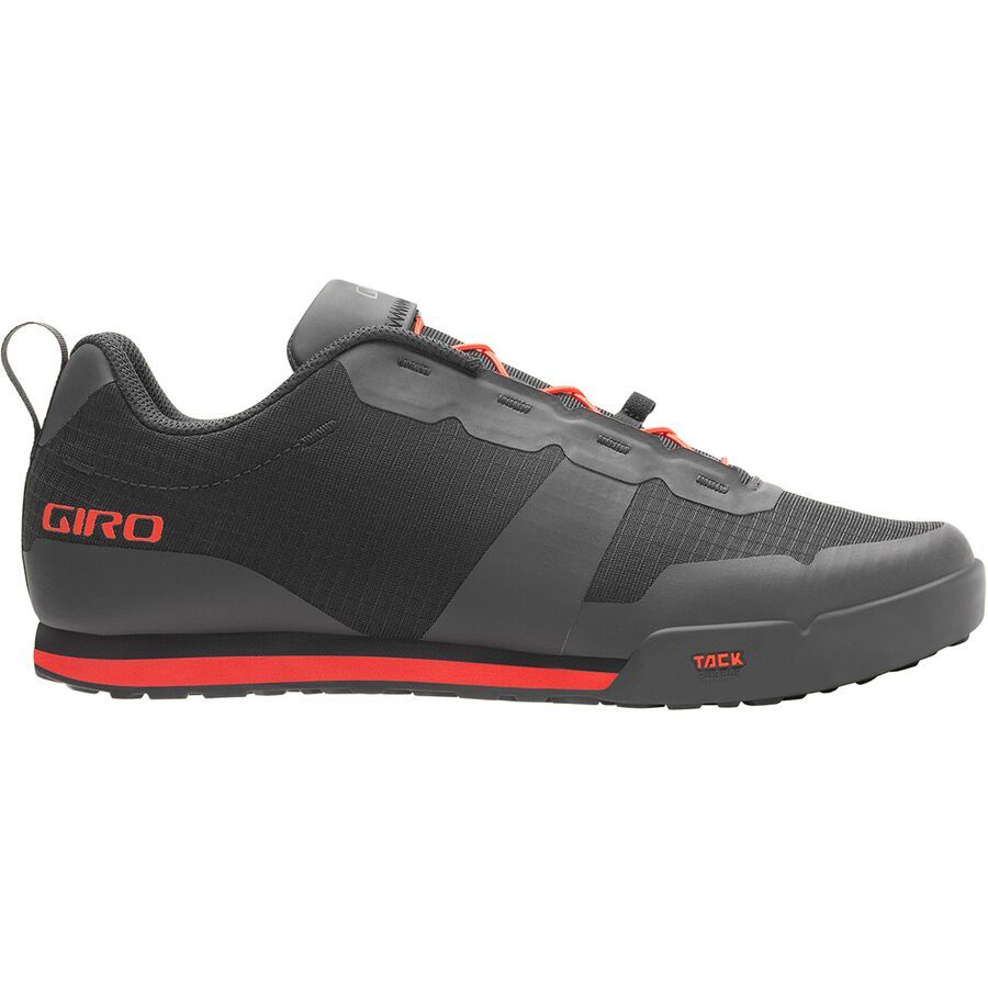 Giro Tracker Fastlace Mountain Bike Shoe - Men's Black/Bright Red