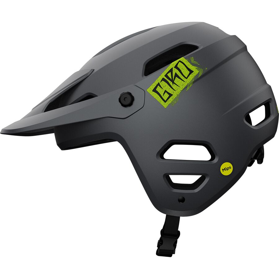 Giro Tyrant Spherical Helmet Matte Metallic Black/Ano Lime