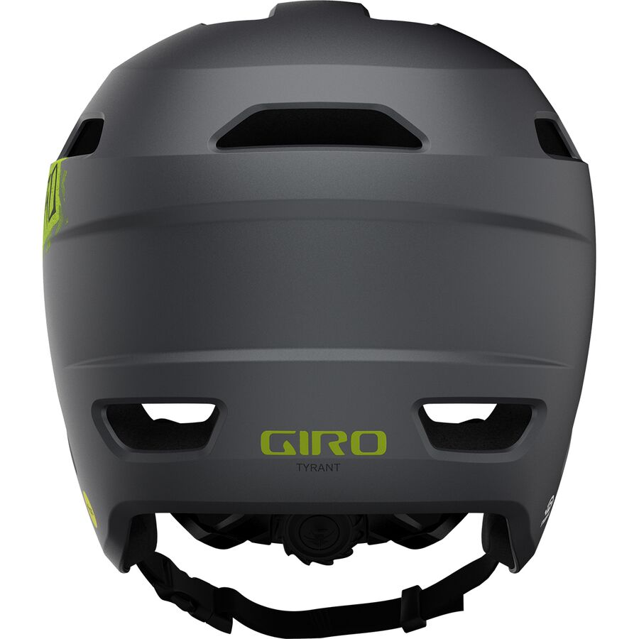 Giro Tyrant Spherical Helmet Matte Metallic Black/Ano Lime