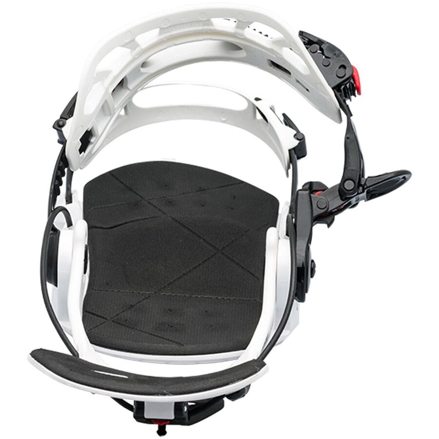 Gnu Cheeter Snowboard Binding - 2024 White