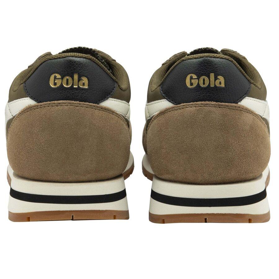 Gola Daytona Chute Sneaker - Men's Khaki/Tobacco/Off White