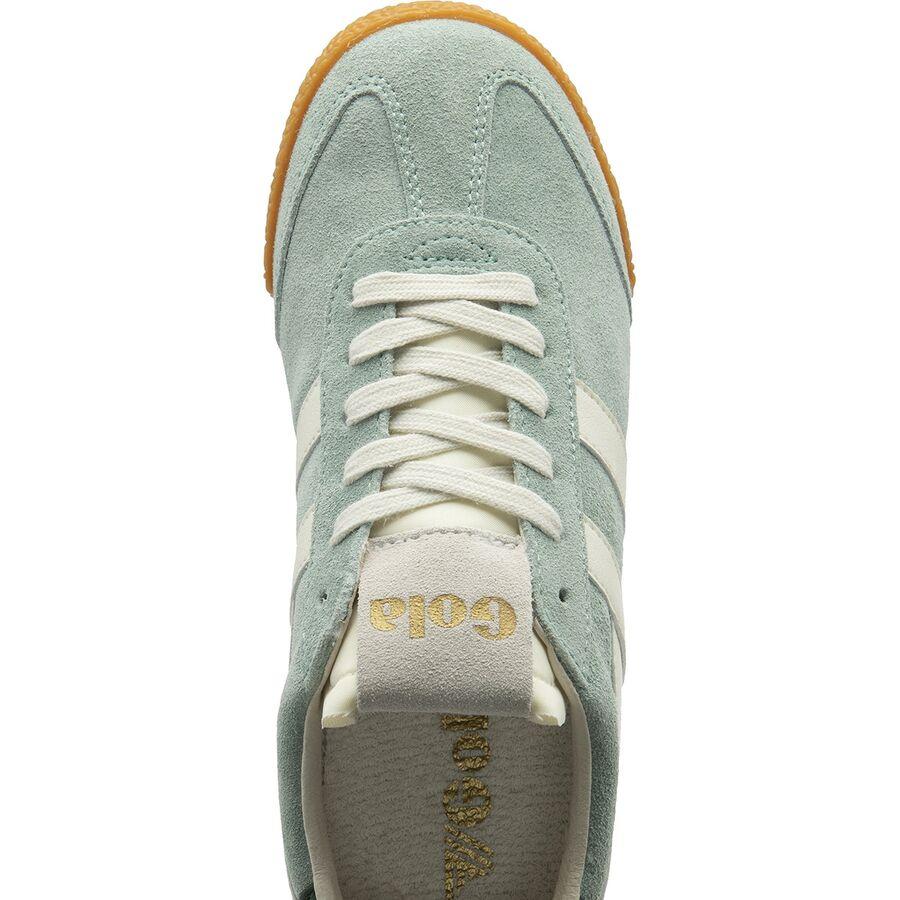 Gola Elan Shoe - Women's Green Mist/Off White/Evergreen