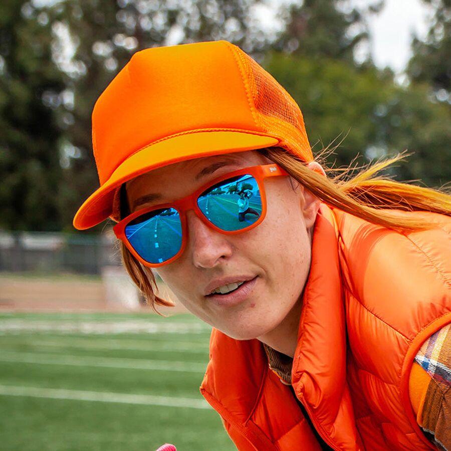 Goodr OG Polarized Sunglasses Donkey Goggles/Orange