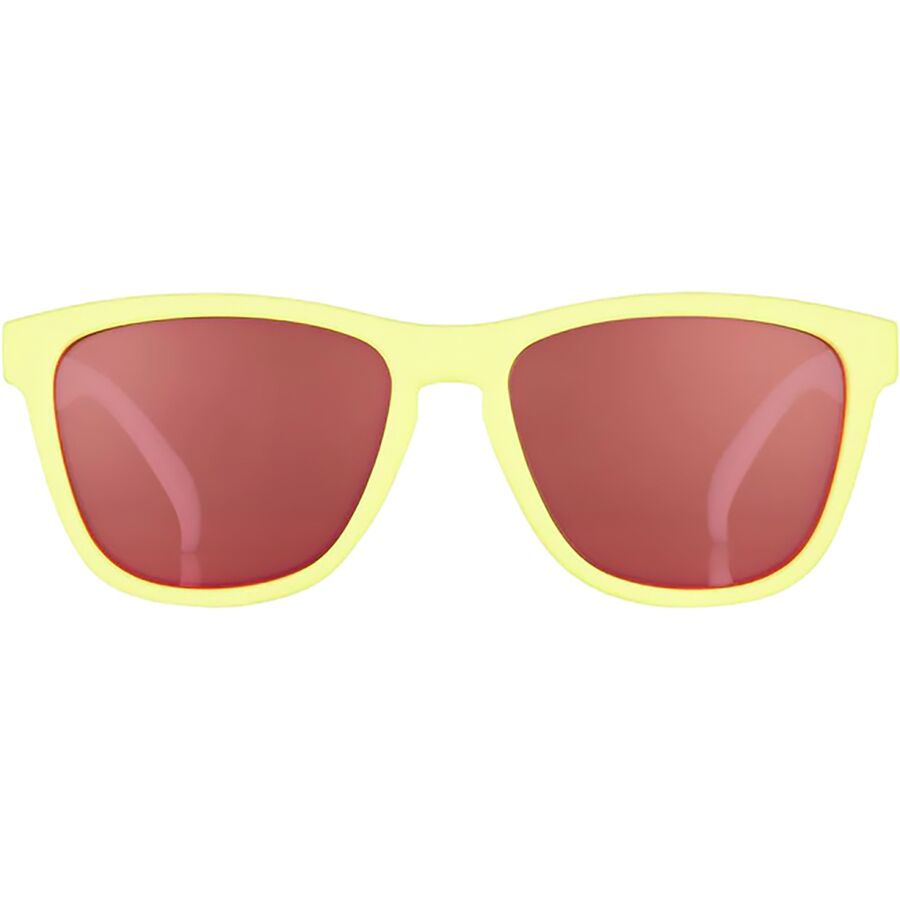 Goodr OG Running Polarized Sunglasses Pineapple Painkillers
