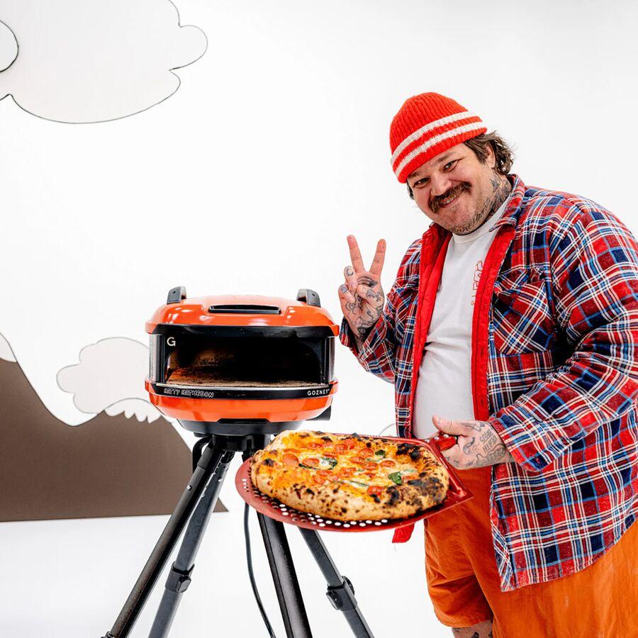 Gozney X Matty Matheson Tread Portable Pizza Oven Matty Orange