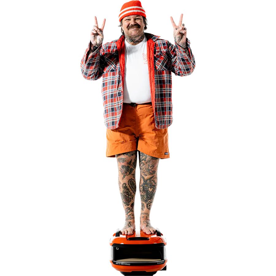 Gozney X Matty Matheson Tread Portable Pizza Oven Matty Orange