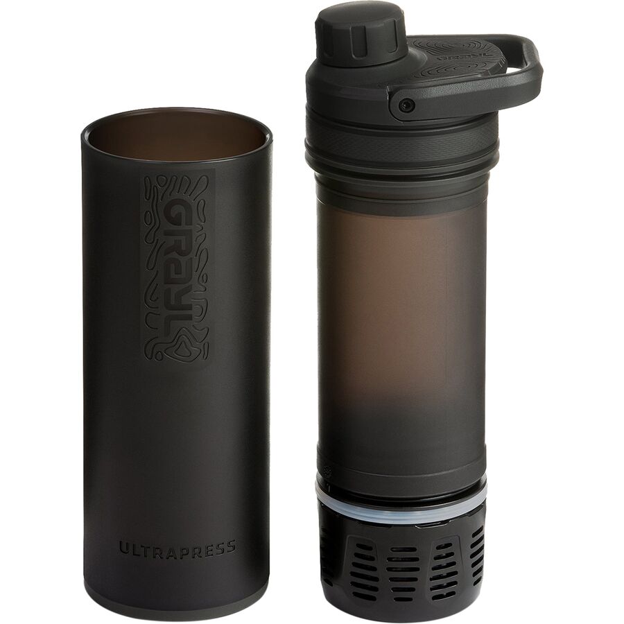 Grayl UltraPress Purifier Bottle Covert Black
