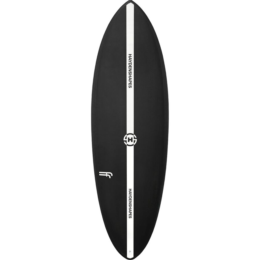 Haydenshapes Hypto Krypto FutureFlex Surfboard - FCSII 3 Fin System Black Inverted
