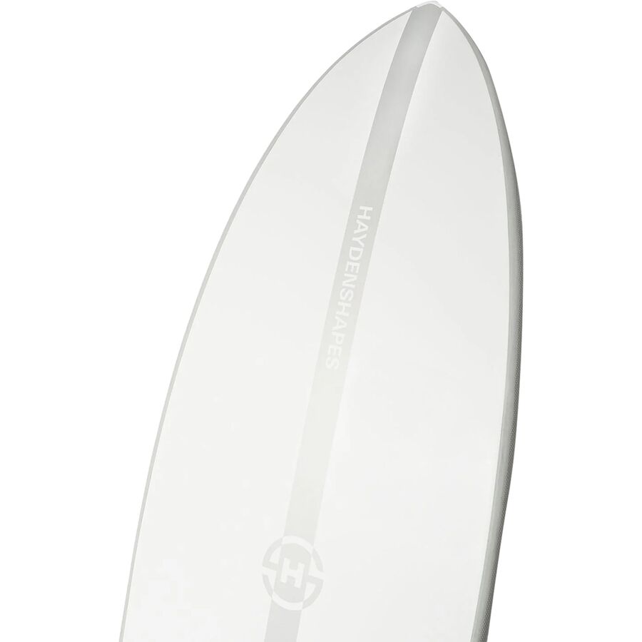Haydenshapes Hypto Krypto Softboard Surfboard - Futures 3 Fin System Clay