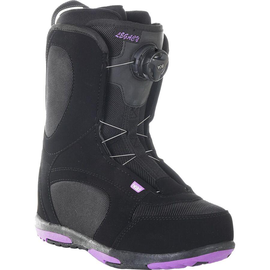 Head Skis USA Legacy Boa Snowboard Boot - Women's - 2023 Black