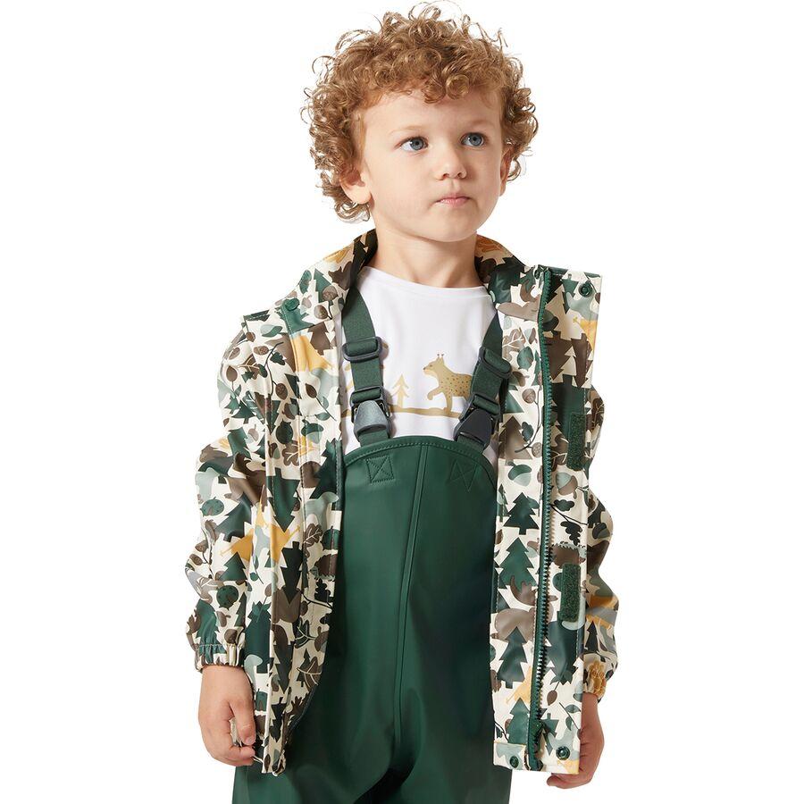 Helly Hansen Bergen 2.0 PU AOP Rain Set - Kids' Jungle Green