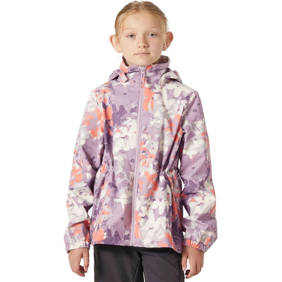 Helly Hansen Celeste Rain Jacket - Kids' Purple Clay