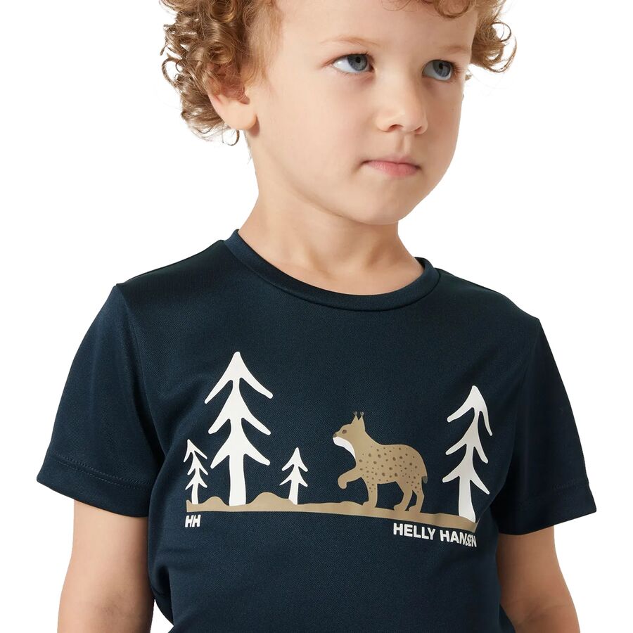 Helly Hansen HH Tech Graphic T-Shirt - Toddlers' Navy