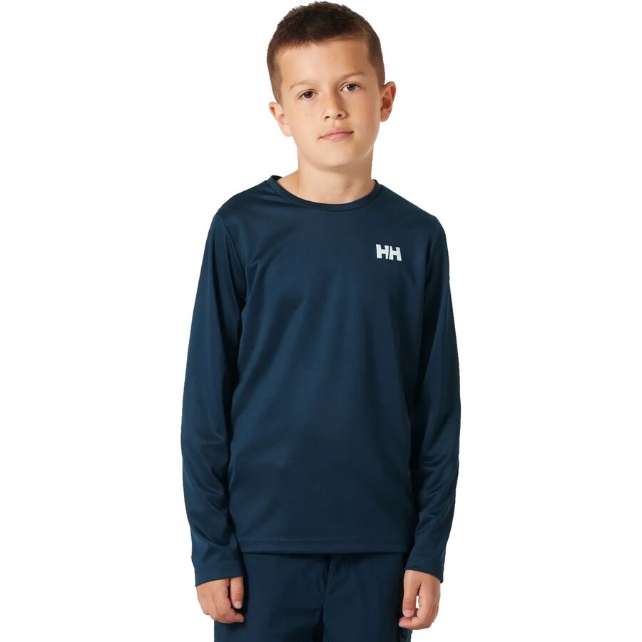 Helly Hansen HH Tech Long-Sleeve Crew - Kids' Navy