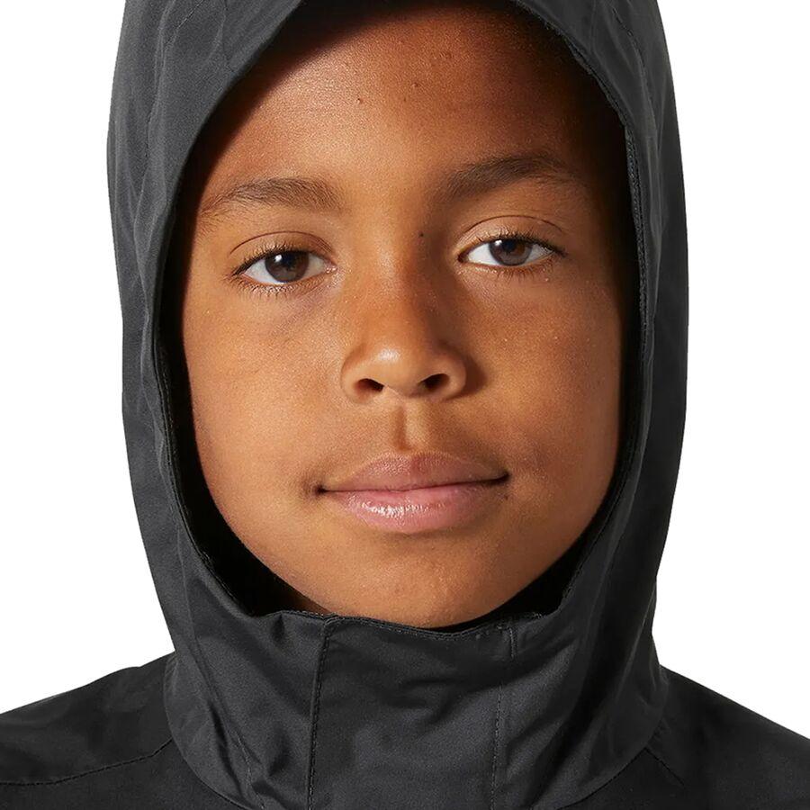 Helly Hansen Jr Vancouver Rain Jacket - Kids' Ebony