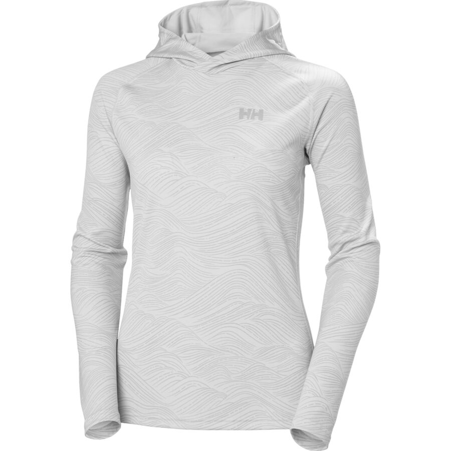 Helly Hansen Lifa Active Solen GR Hoodie - Women's Grey Fog Wave
