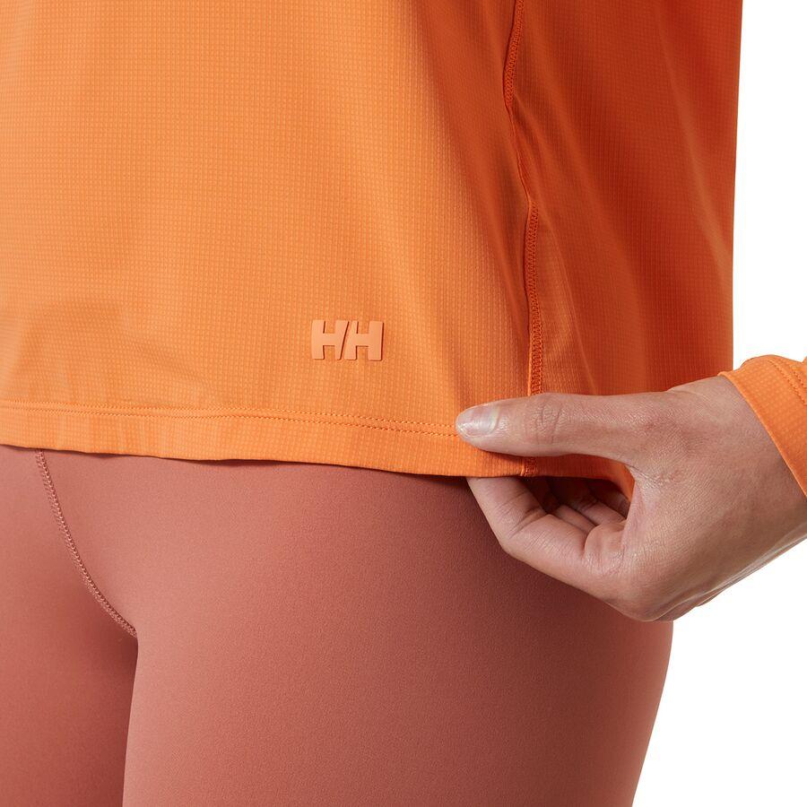 Helly Hansen Shine Solen Long-Sleeve Crew Shirt - Women's Apricot Crush
