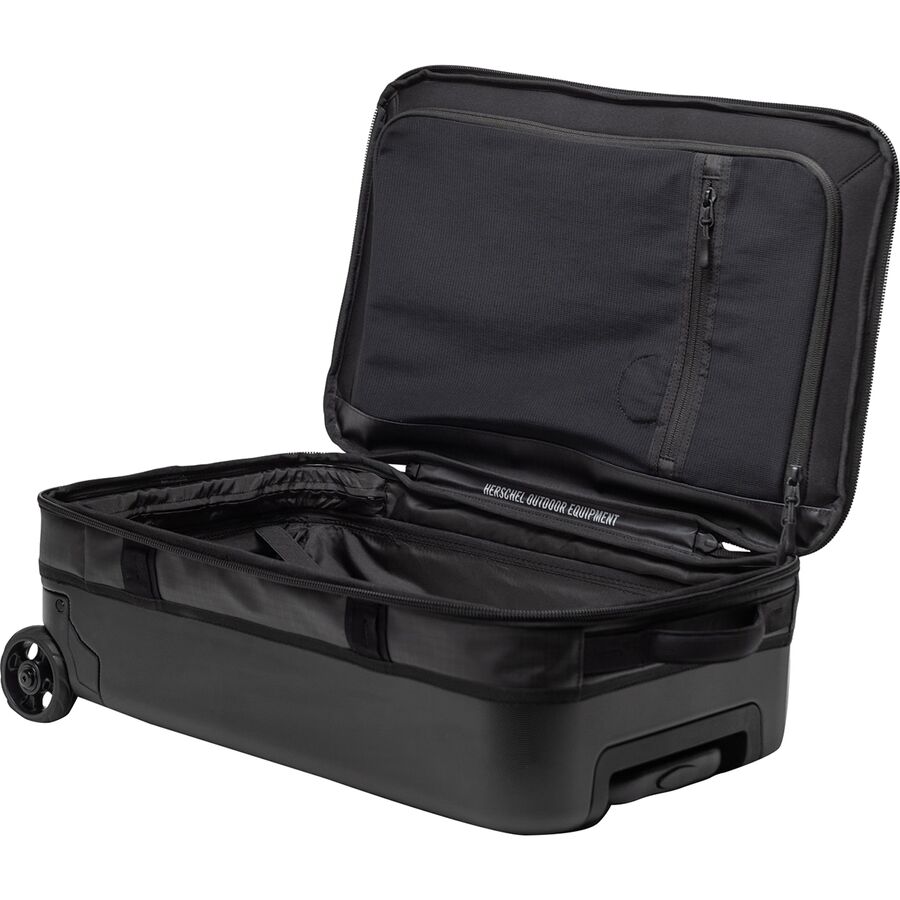 Herschel Supply All Season 41L Hybrid Roller Carry On Bag Black