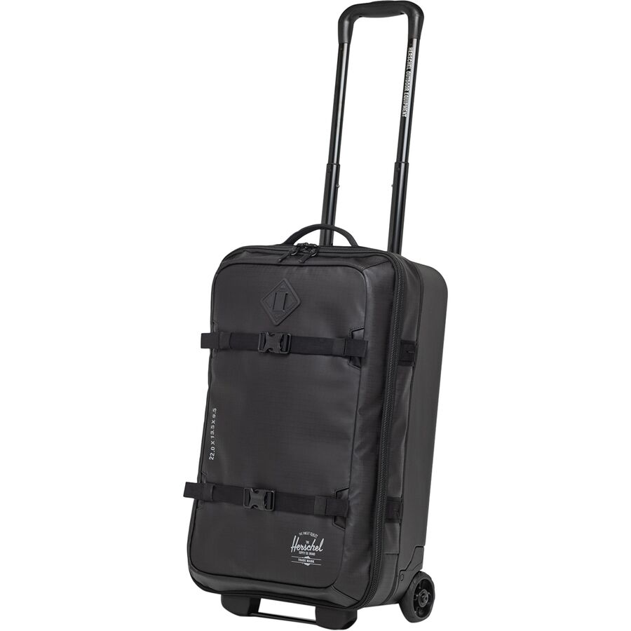 Herschel Supply All Season 41L Hybrid Roller Carry On Bag Black