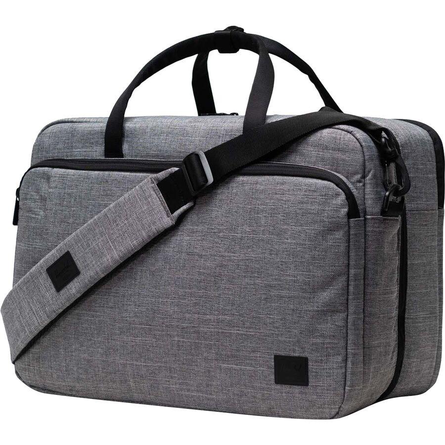 Herschel Supply Bowen 30L Duffel Tech Bag Raven Crosshatch