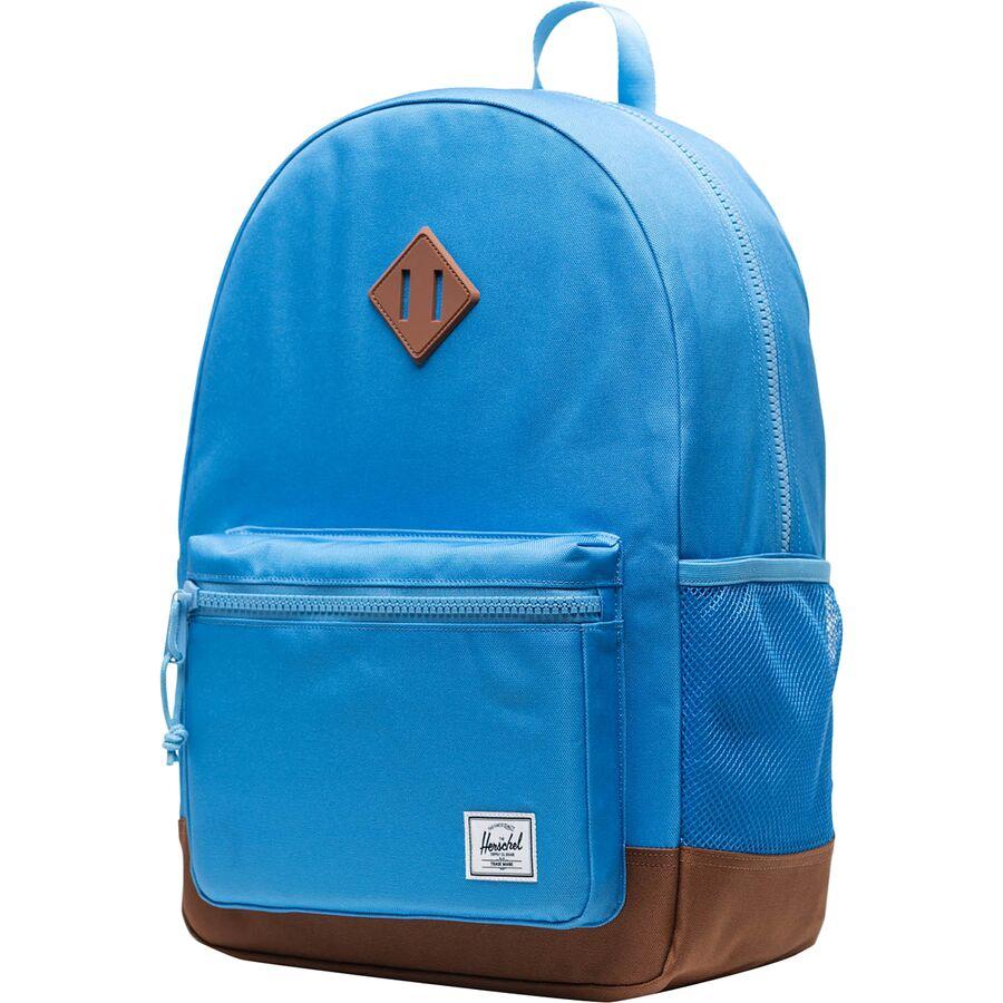 Herschel Supply Heritage Youth 26L Backpack - Kids' Azure Blue/Saddle Brown