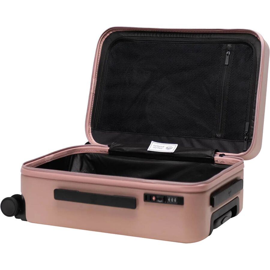 Herschel Supply Hertitage Hardshell Large Carry On Luggage Ash Rose