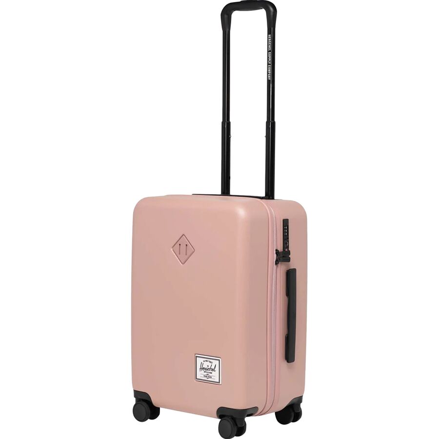 Herschel Supply Hertitage Hardshell Large Carry On Luggage Ash Rose