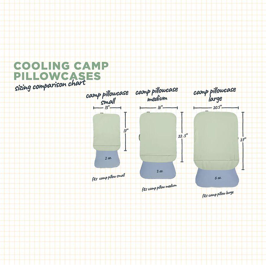 HEST Small Cooling Camp Pillowcase Sage