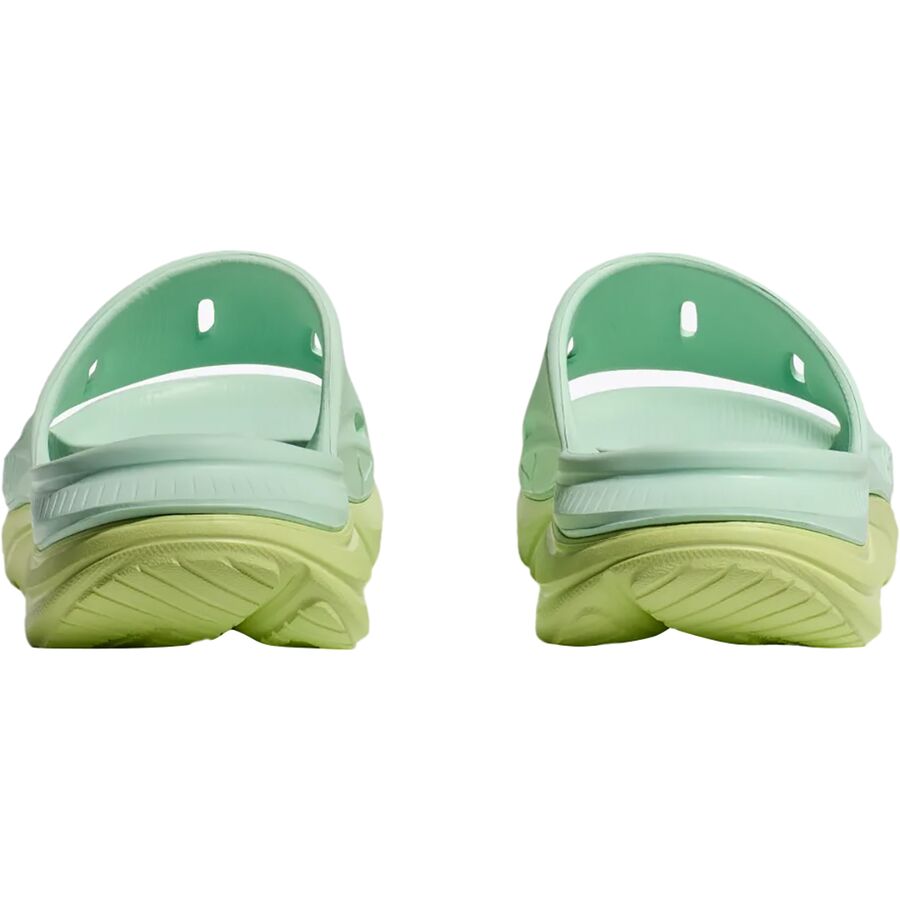 HOKA Ora 3 Recovery Slide Aqua Breeze/Celery Juice