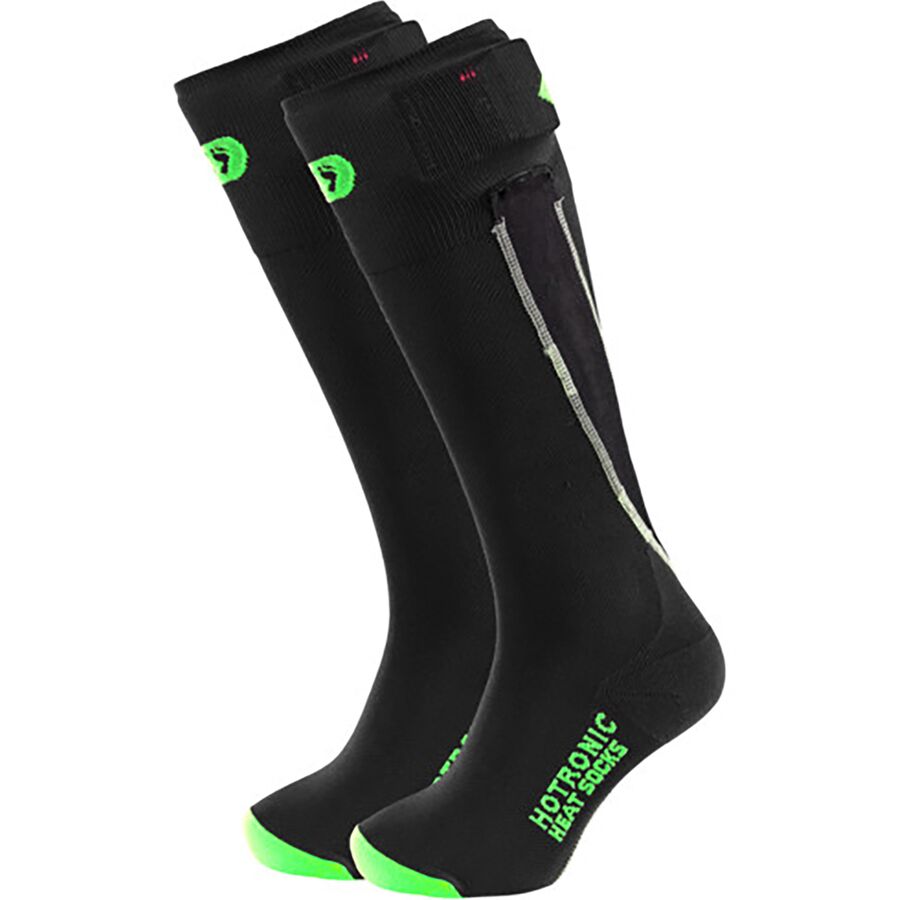 Hotronic Surround Thin Heat Socks Only XLP Black/Lime
