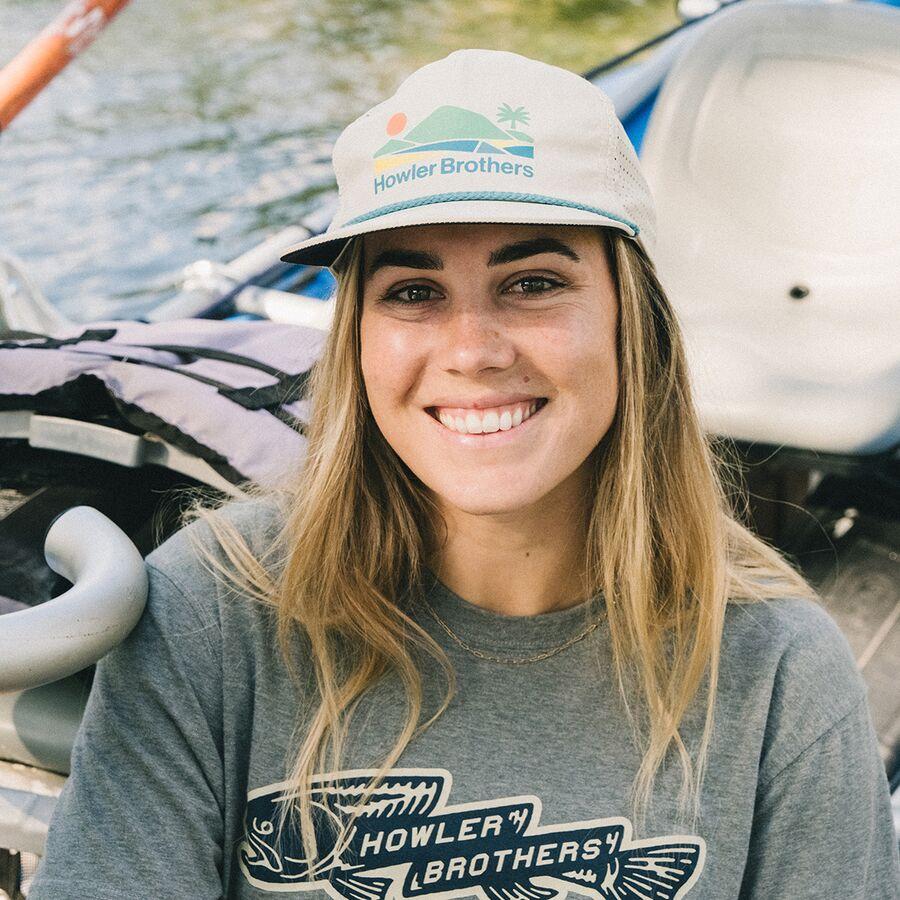 Howler Brothers Aperture Tech Strapback Hat Bahia De Howler : Stone