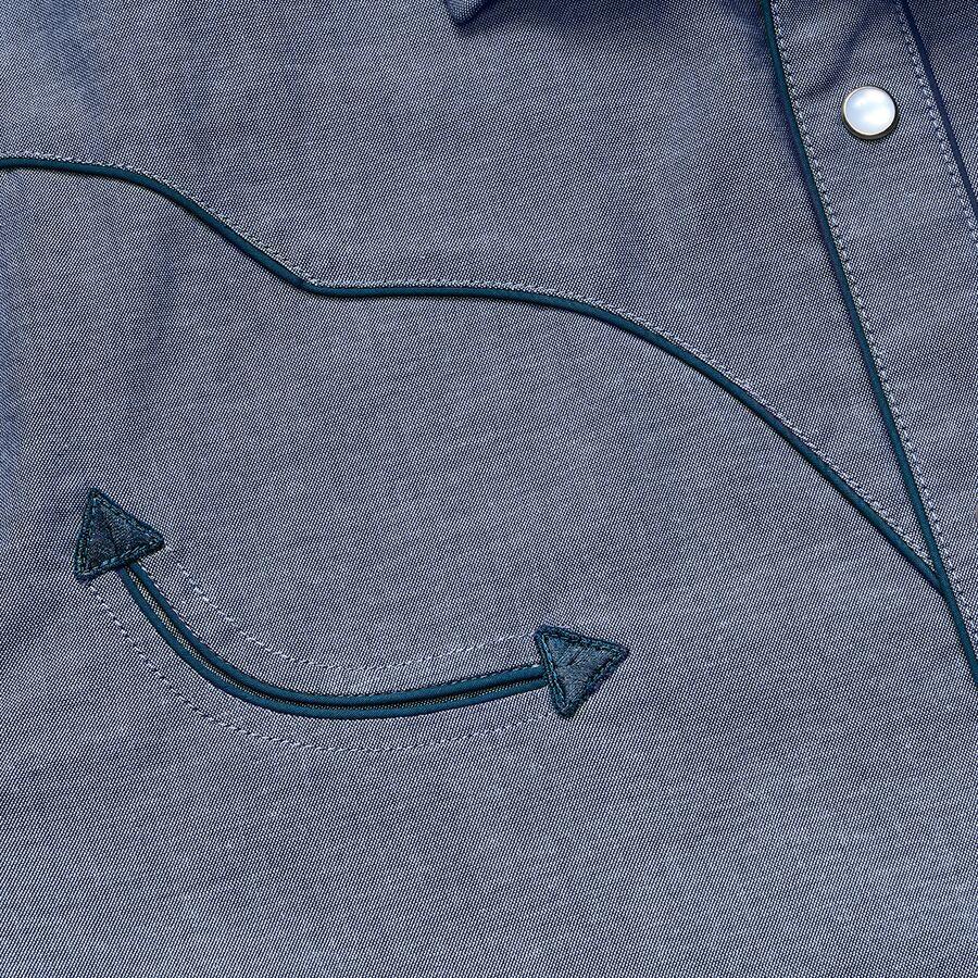 Howler Brothers Broncbuster Snapshirt - Men's Indigo