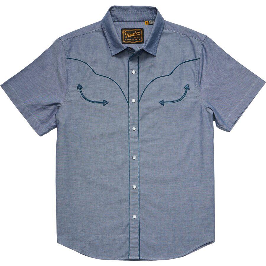 Howler Brothers Broncbuster Snapshirt - Men's Indigo
