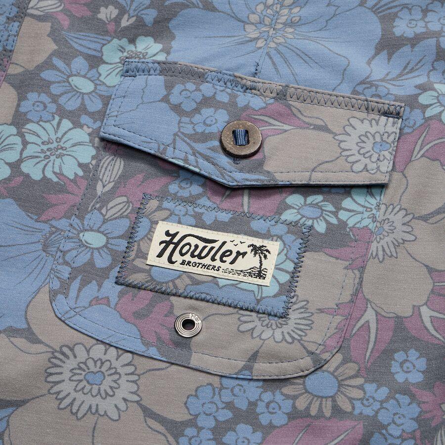 Howler Brothers Bruja Boardshort - Men's Flower Power/Blues