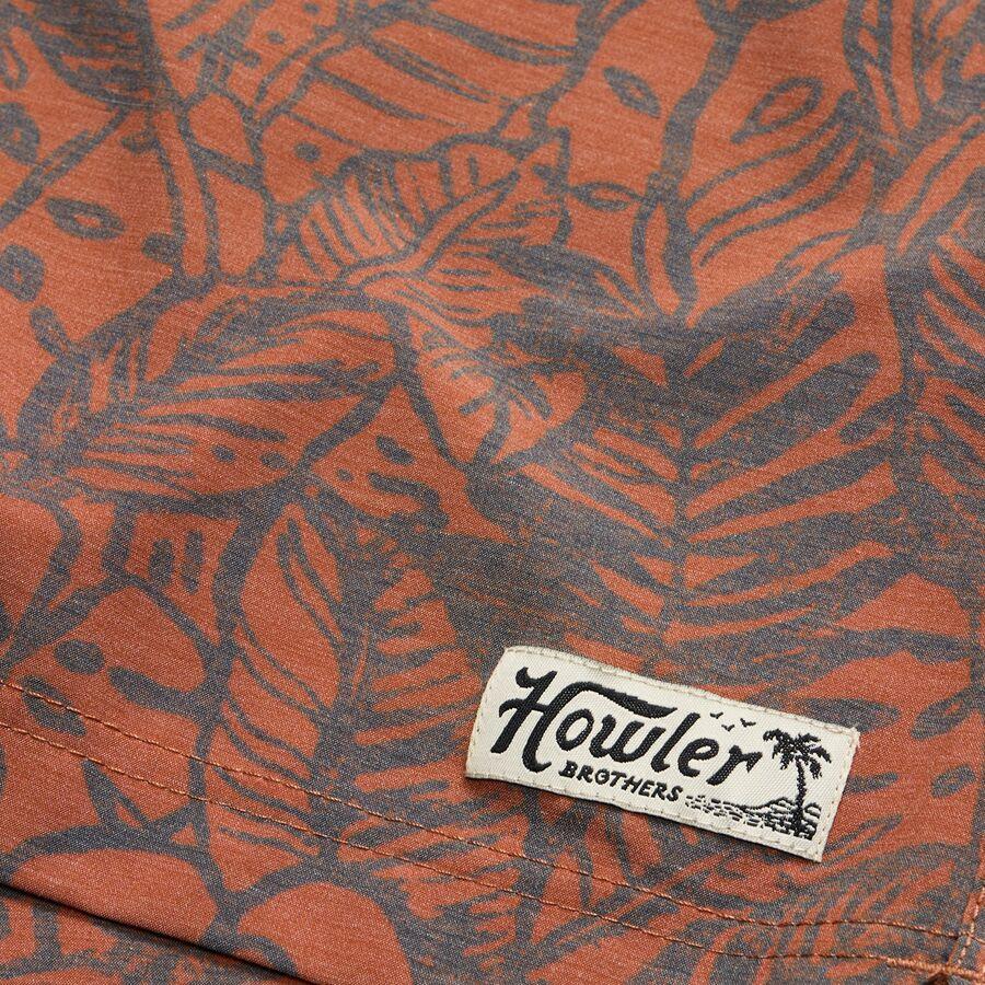 Howler Brothers Deep Set Board Short - Men's Leafy Lithographs/Adobe