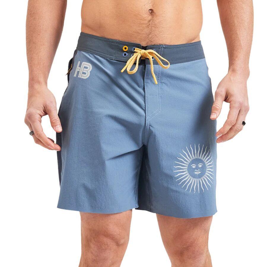 Howler Brothers Del Este Boardshort - Men's Nacho Sol/Blue Mirage